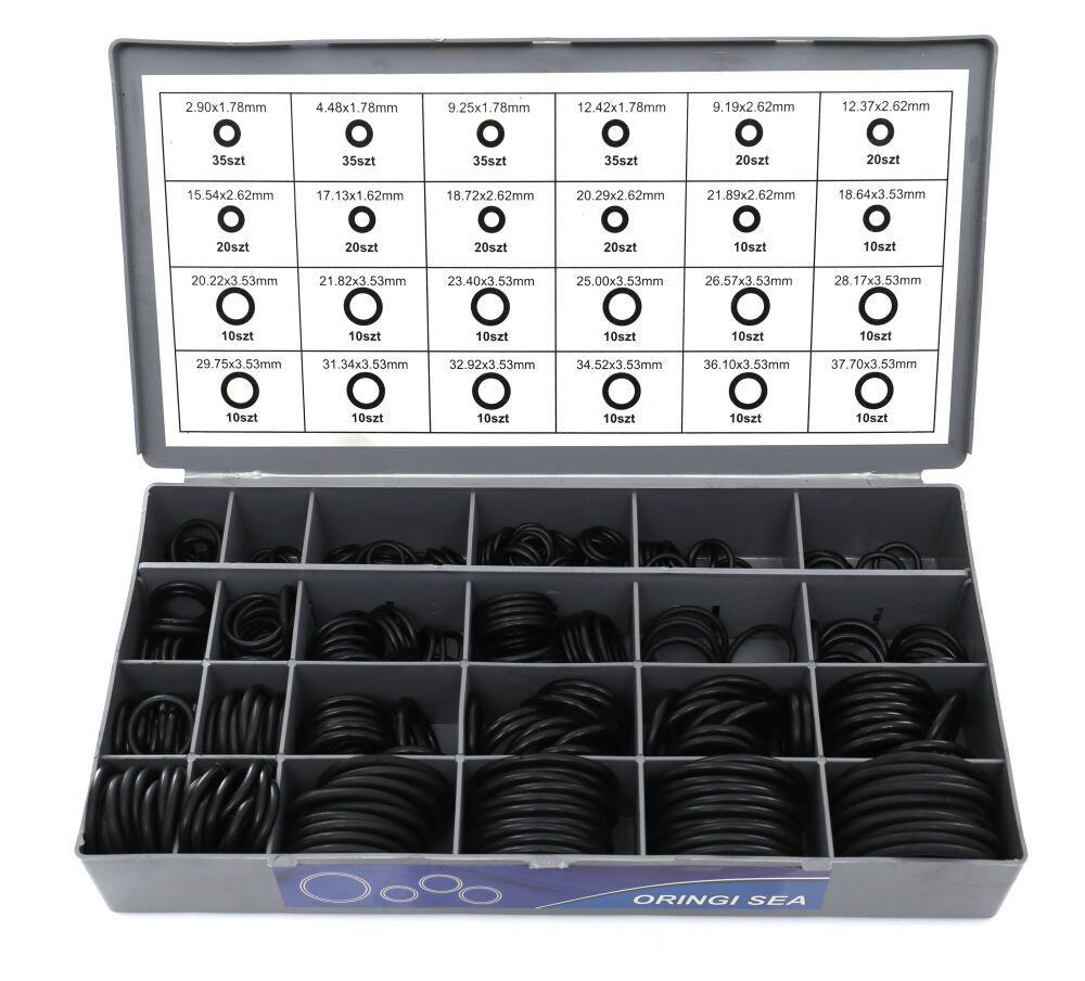 Набір метричних ущільнюючих кілець, HNBR, резинових прокладок, O-ring TAGRED TA1407