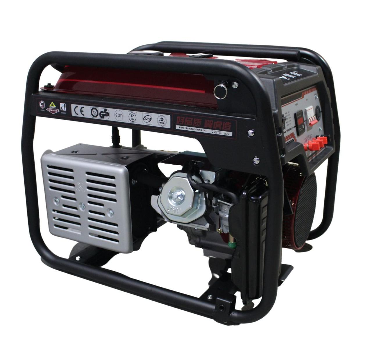 Бензиновий генератор EF Power YH6500S-IV + газова плитка Orcamp CK-505 + електричний обігрівач Gardyer HE2000