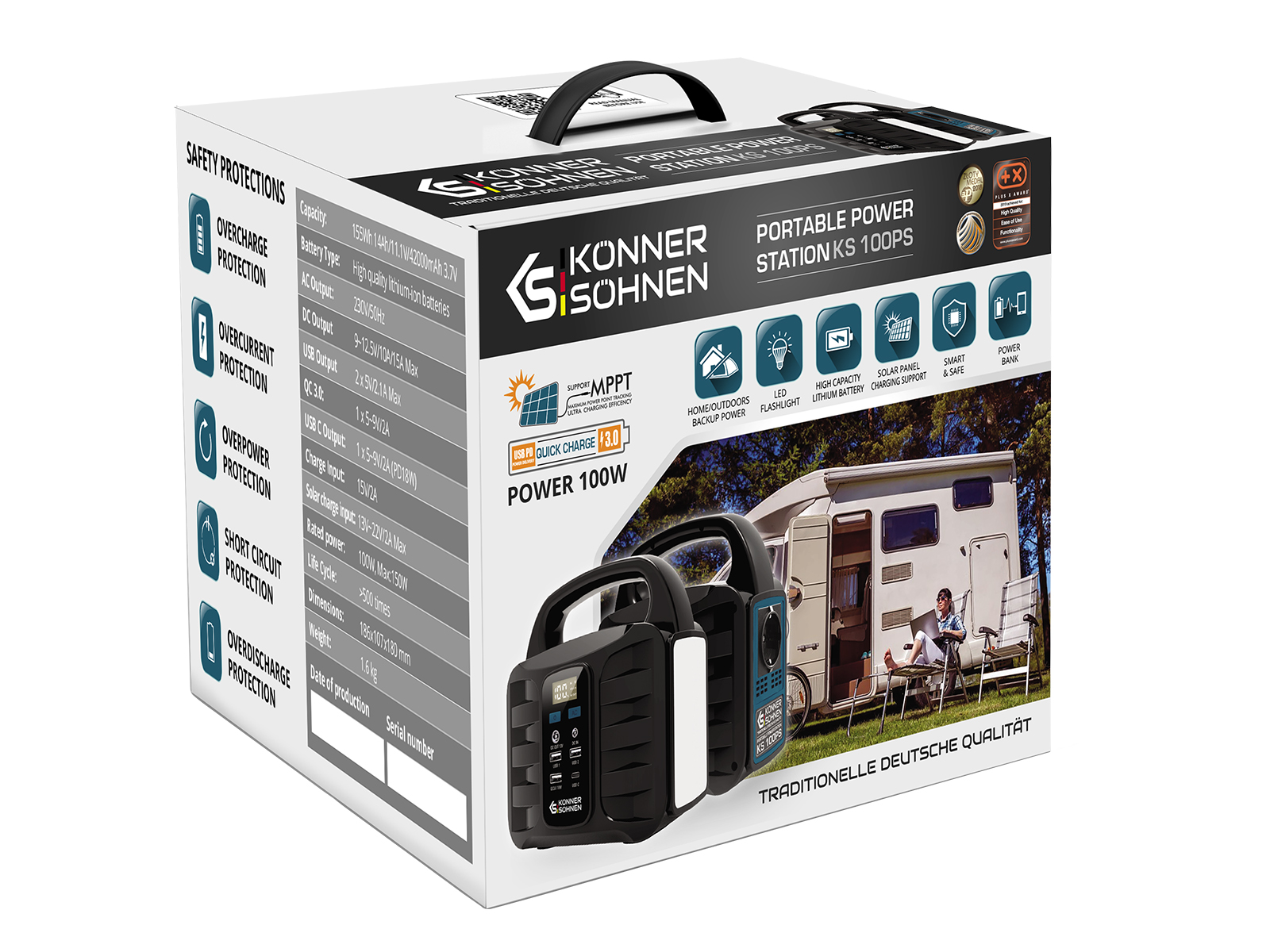 Портативна (переносна) електростанція KS 100PS