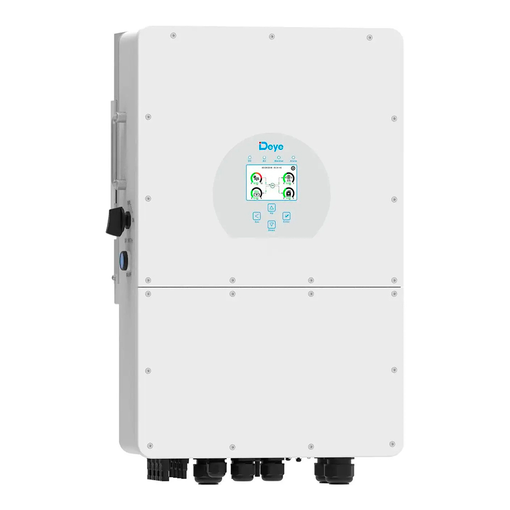 Гібридний інвертор (hybrid) Deye SUN-20K-SG01HP3-EU-AM2 20KW, EU HV, 20кВт, трифазний (MPPT 150-850/37A/АКБ 160-700V)Parallel