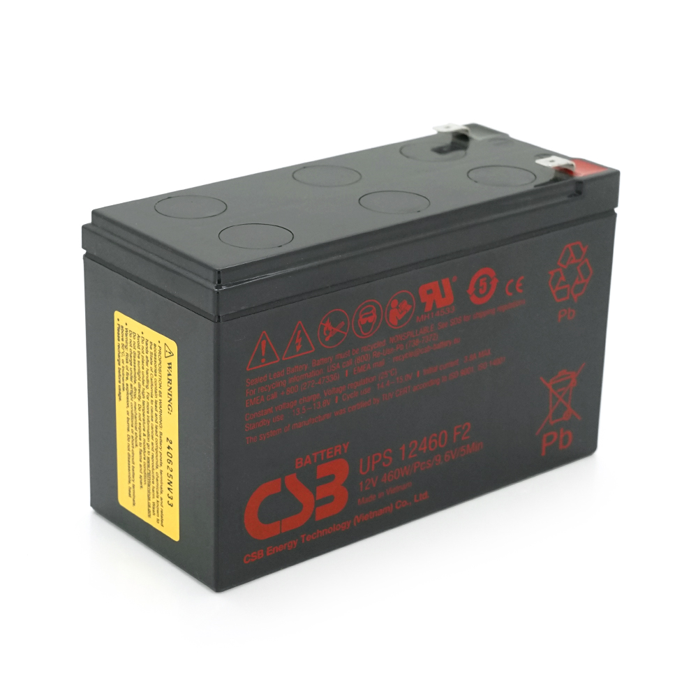 Акумуляторна батарея CSB UPS12460F2, 12V9Ah (151х65х94мм) Q10/420 (В'ЄТНАМ)