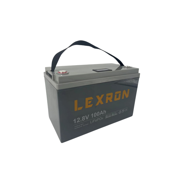 Акумуляторна батарея Lexron LiFePO4 12,8V 100Ah 1280Wh(40/40A)  ( 330 x 171 x 220) , 11kgQ1