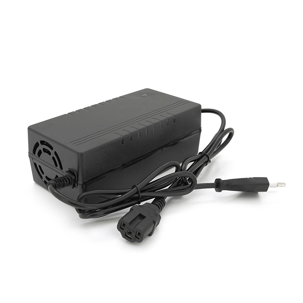 Зарядний пристрій для акумуляторів LiFePo4 36V(43.8V),12S,2A, штекер C13, з індикацією