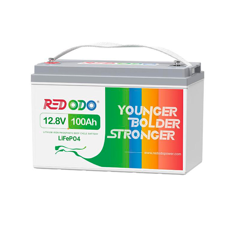 Акумуляторна батарея LiFePO4 Redodo 12V 100Ah Self-heating, 1280Wh, BMS 100A, 329*172*214мм