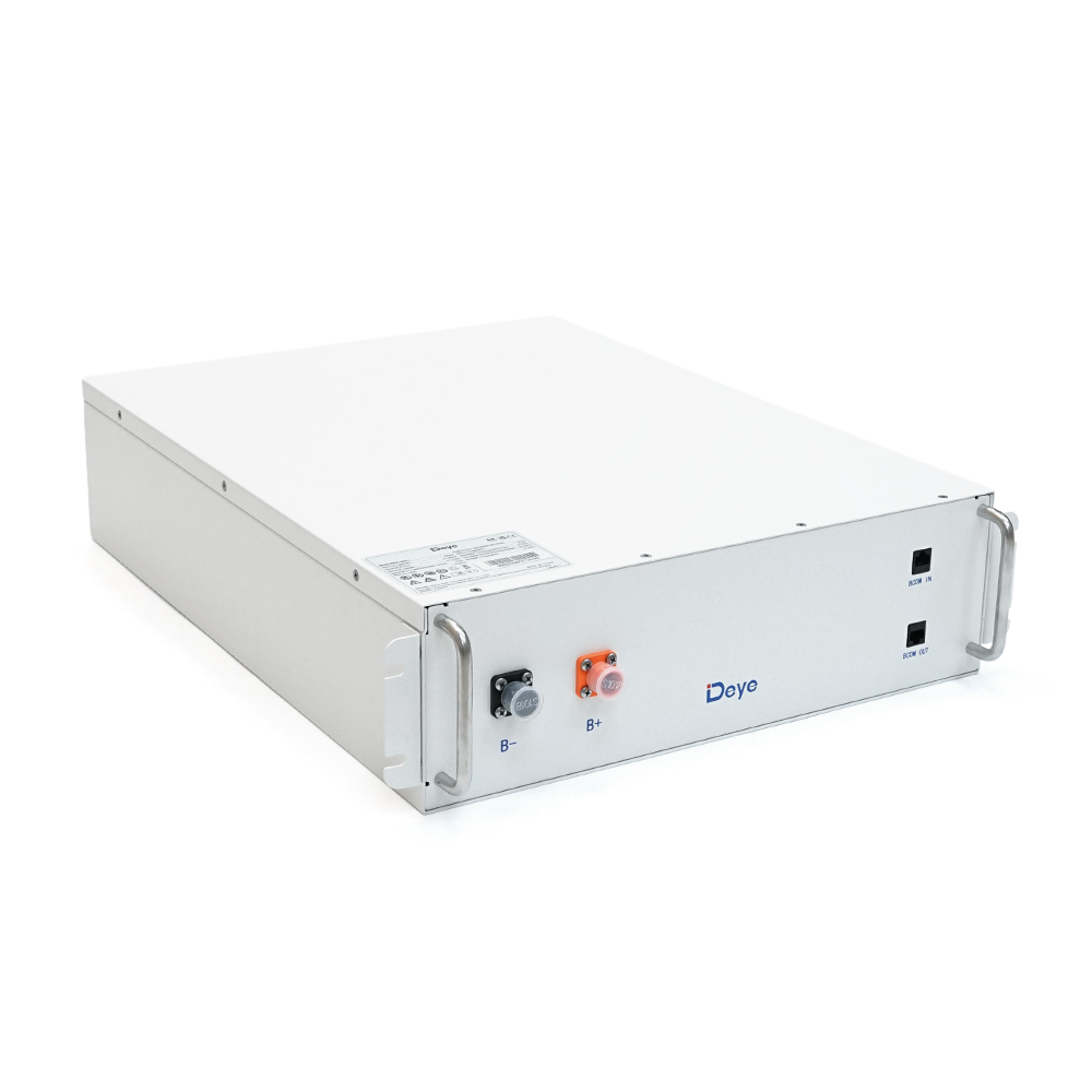 Високовольтна батарея Deye BOS-GM5.1 51,2 В 100 Ач (BOS-GM5.1) 5,12 кВтч на аккумуляторный блок(100/100A)(440*570*133), 44kg