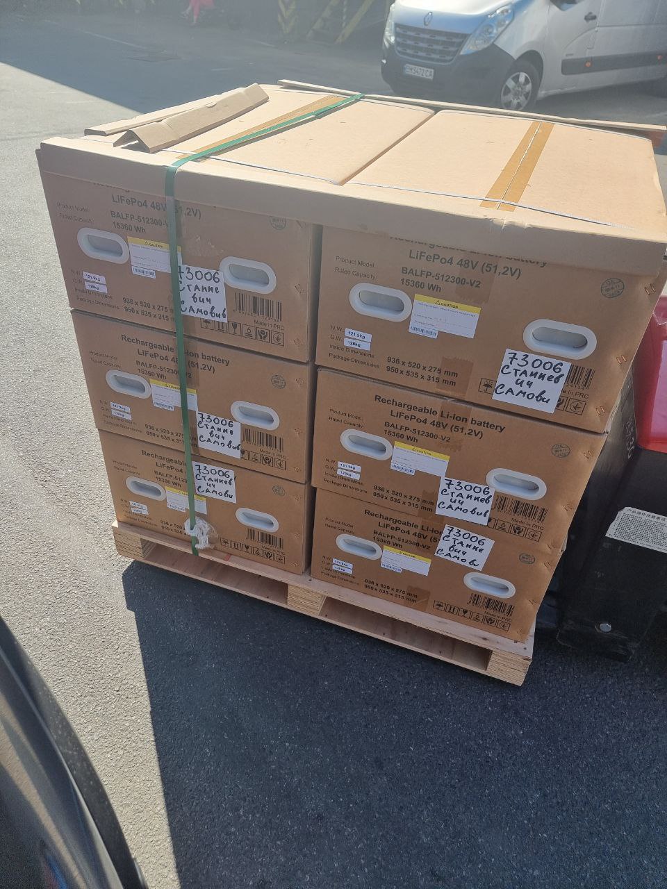 Акумуляторна батарея Biom Professional 48В (51.2В) BALFP-512200-V1 10кВтч