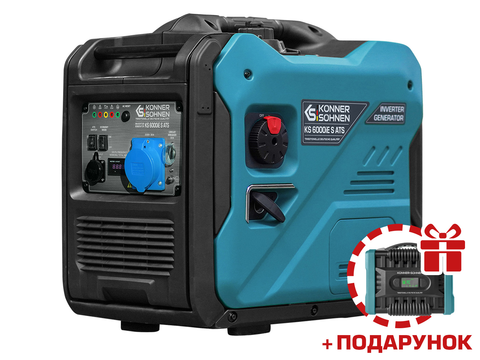 Інверторний генератор KS 6000iE S ATS