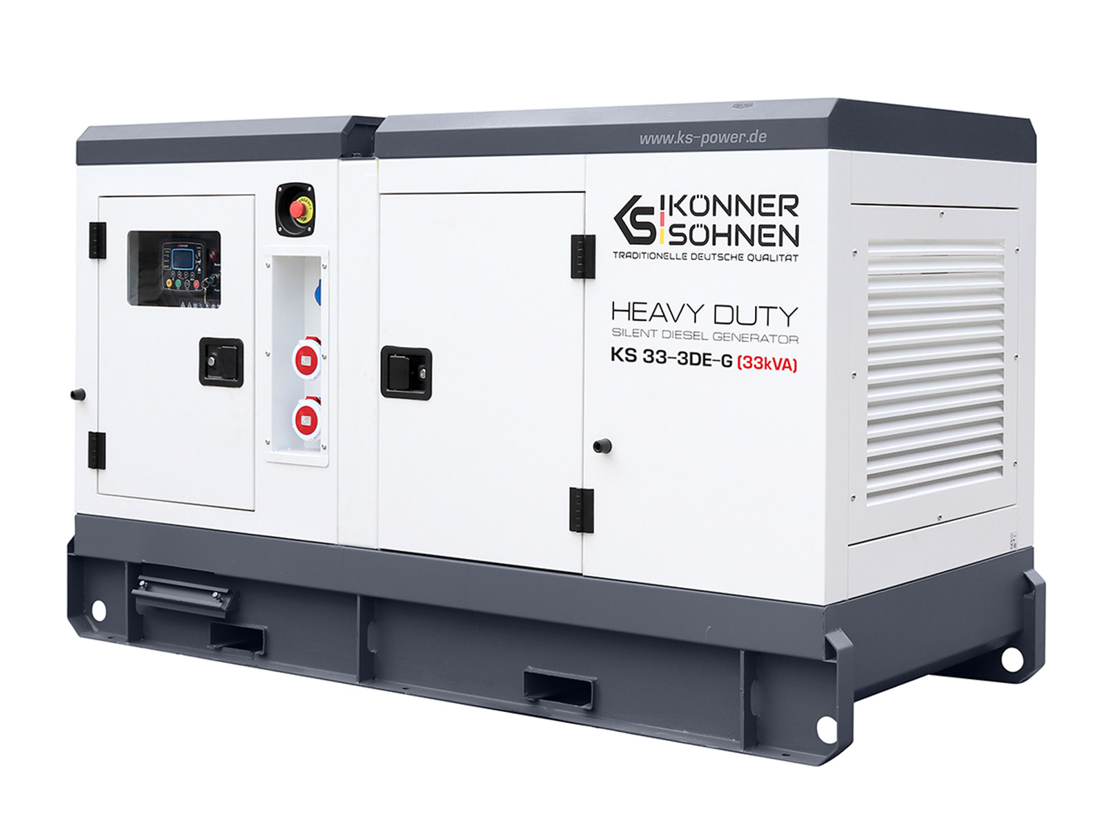 Дизельна трифазна електростанція KS 33-3DE-G