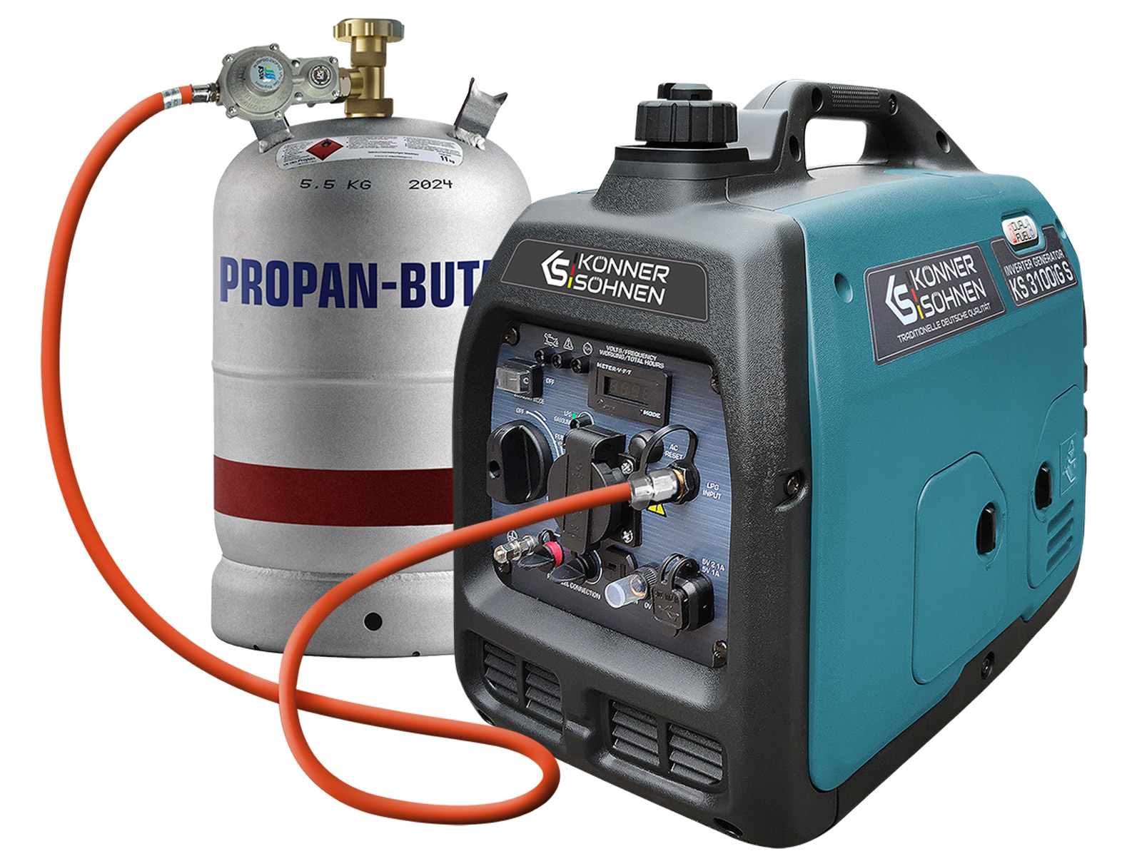 Інверторний газобензиновий генератор KS 3100iG S