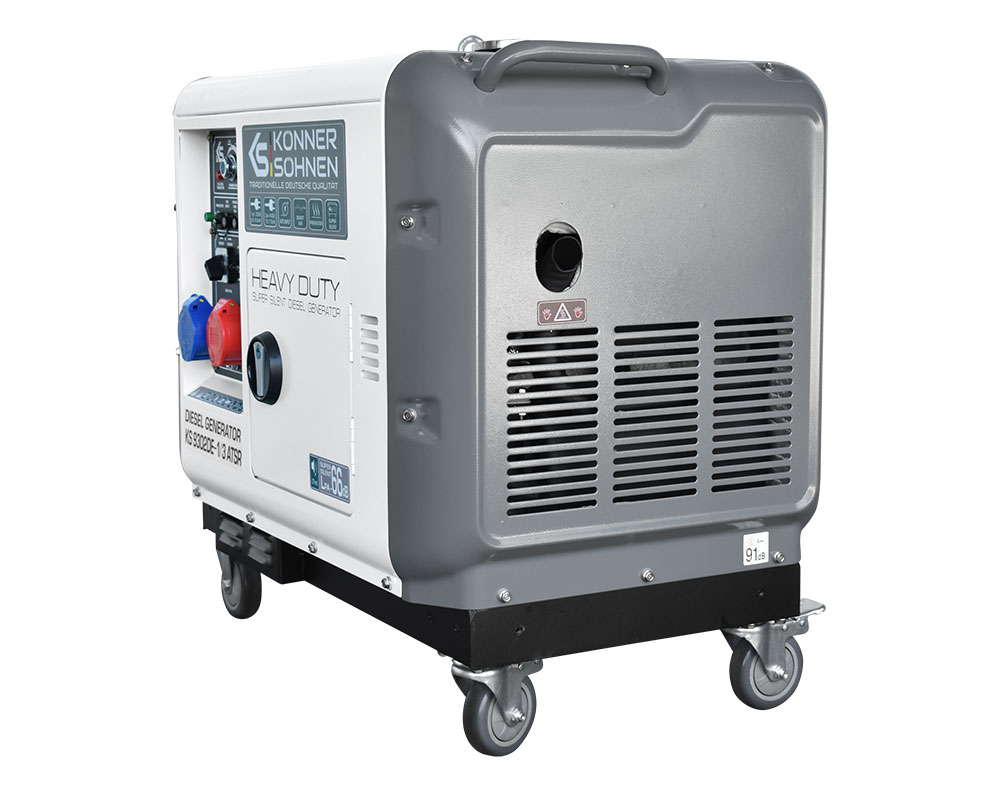 Дизельний генератор KS 9302DE-1/3 ATSR