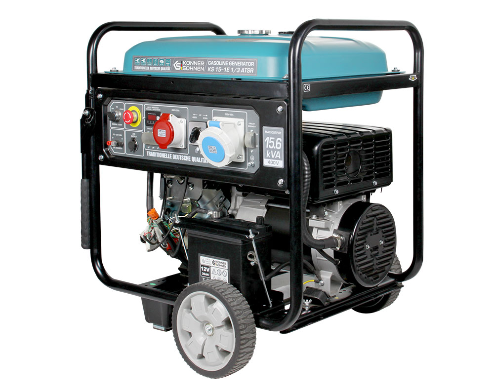 Бензиновий двоциліндровий генератор KS 15-1E 1/3 ATSR