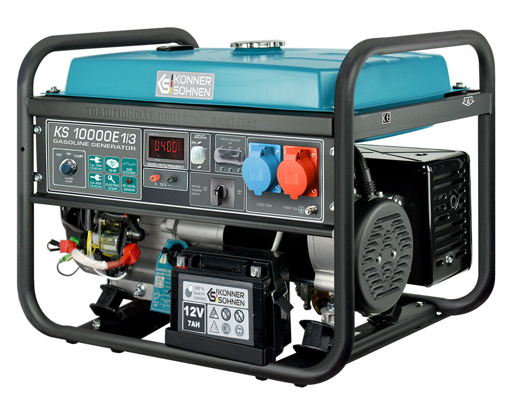Бензиновий генератор KS 10000E 1/3