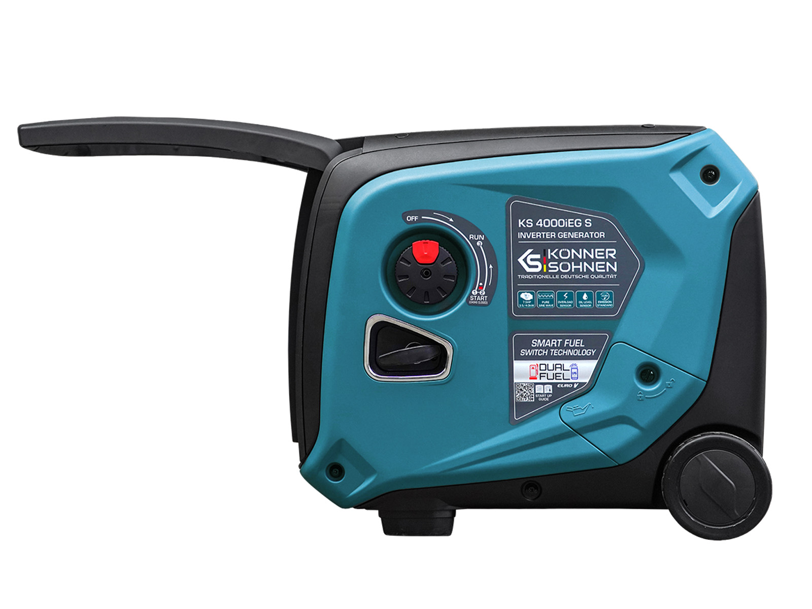 Інверторний газобензиновий генератор KS 4000iEG S