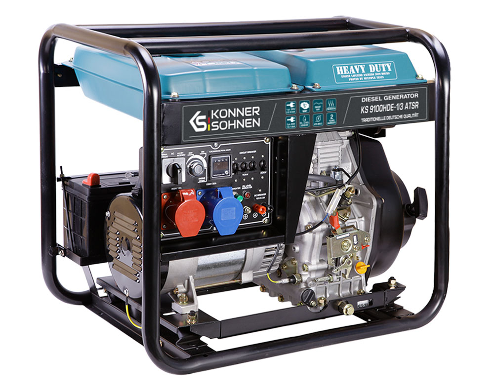 Дизельний генератор KS 9100HDE-1/3 ATSR (EURO V)