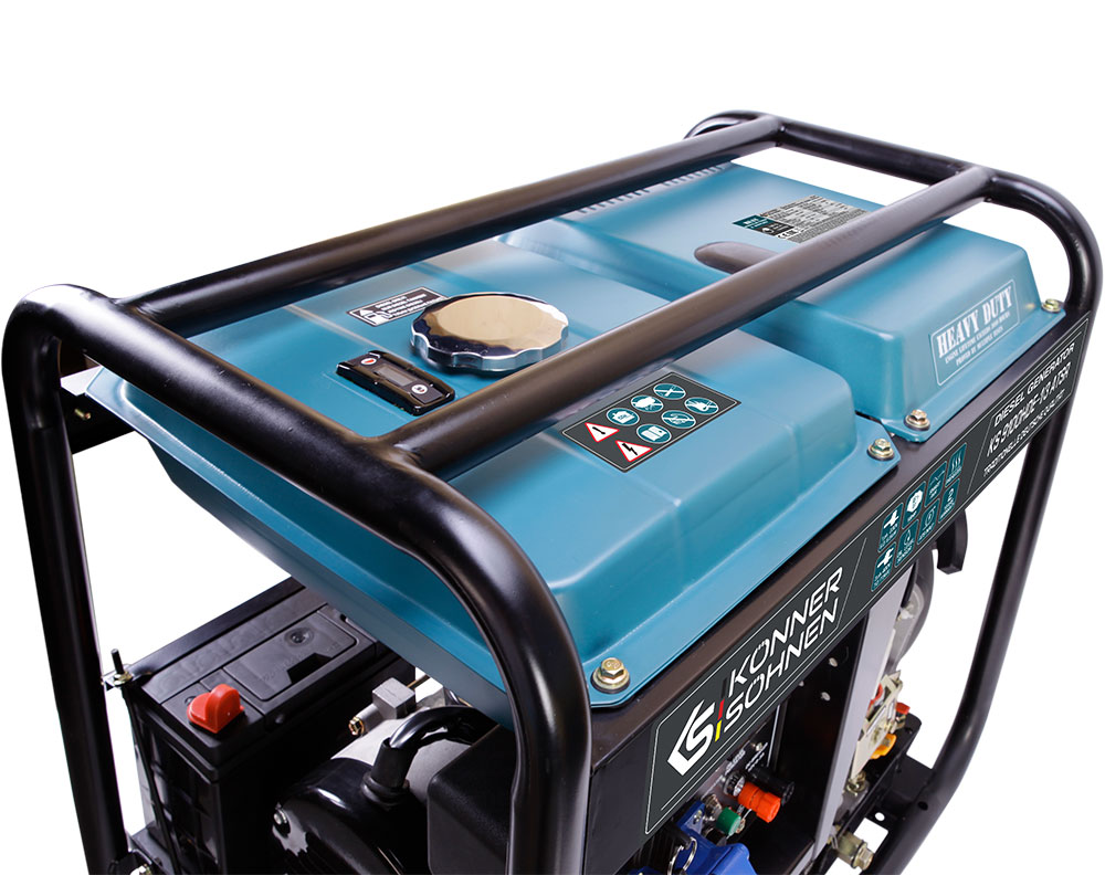 Дизельний генератор KS 9100HDE-1/3 ATSR (EURO V)