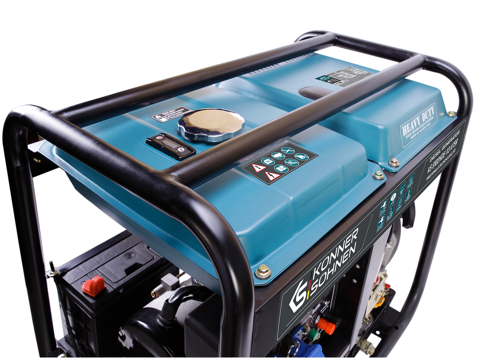 Дизельний генератор KS 8100HDE-1/3 ATSR (EURO V)