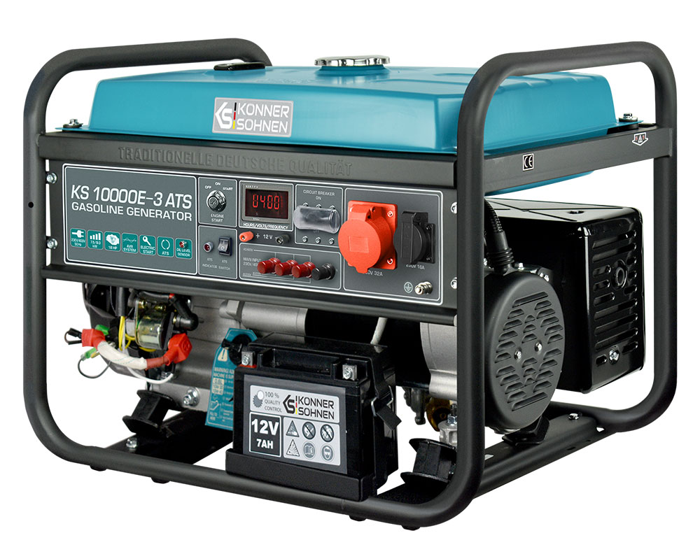 Бензиновий генератор KS 10000E-3 ATS