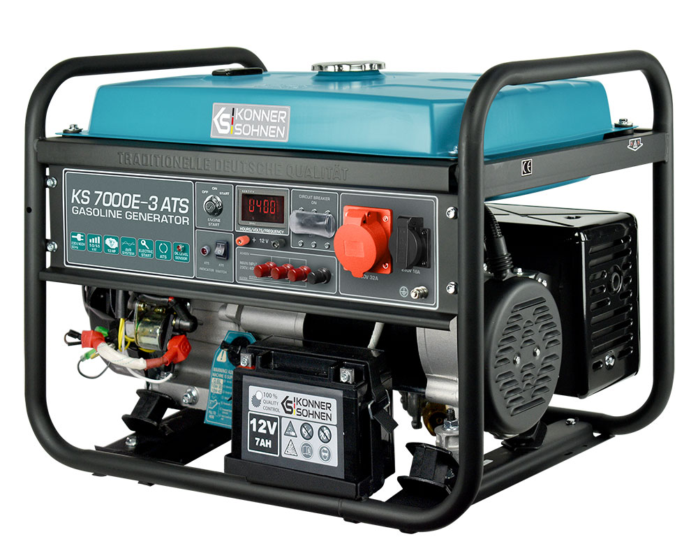 Бензиновий генератор KS 7000E-3 ATS