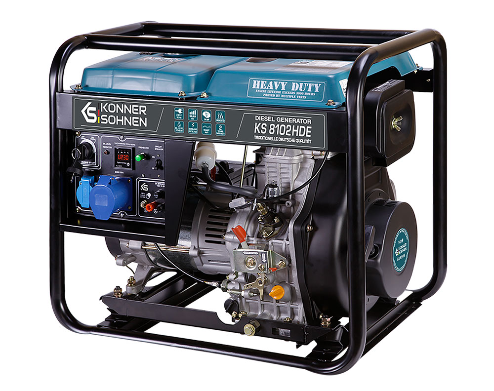 Дизельний генератор KS 8102HDE (EURO II)