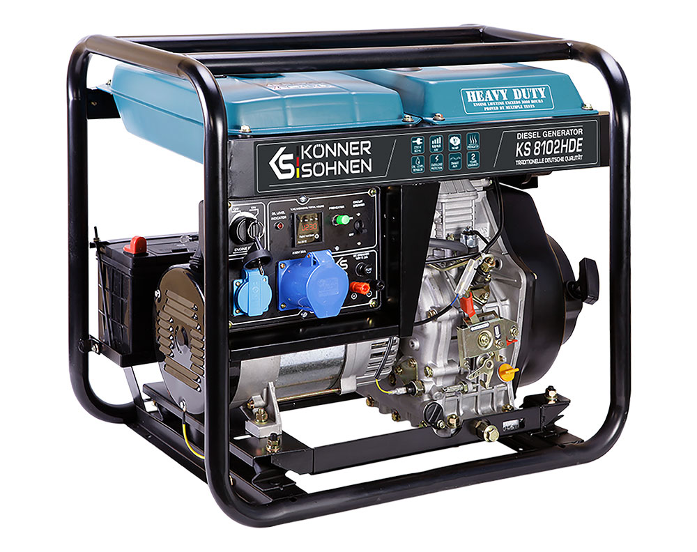 Дизельний генератор KS 8102HDE (EURO II)