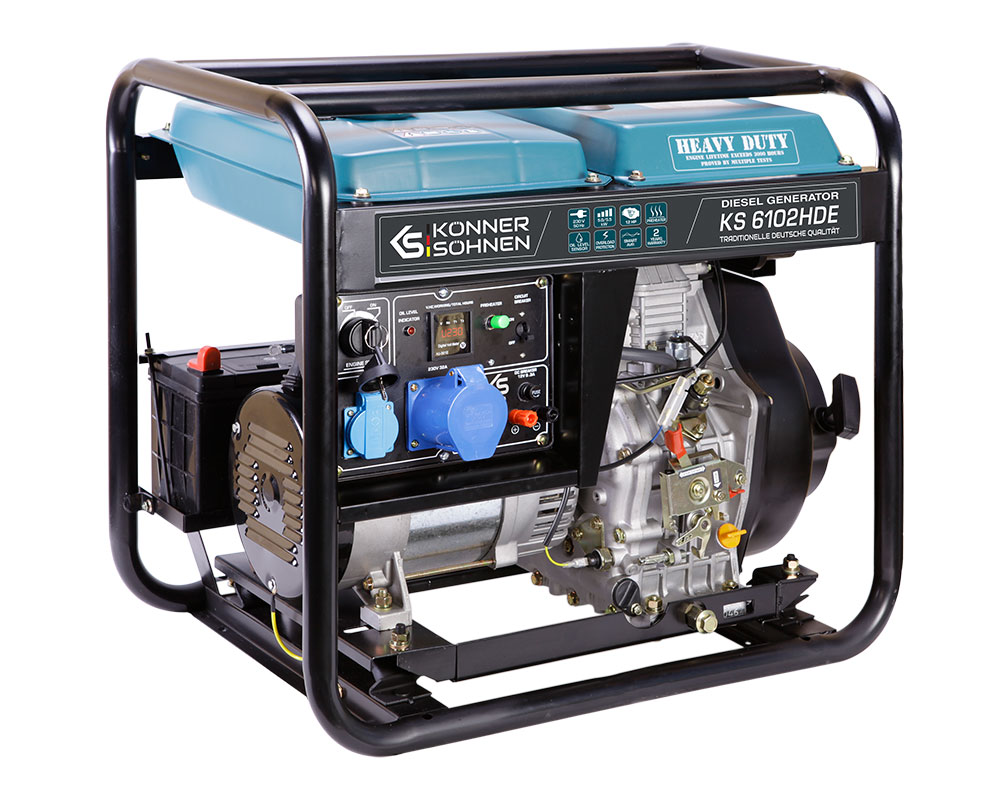 Дизельний генератор KS 6102HDE (EURO II)