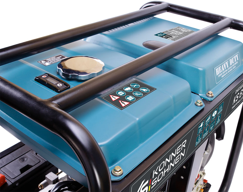 Дизельний генератор KS 6102HDE (EURO II)