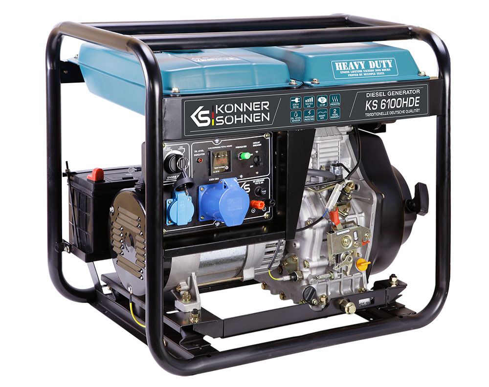 Дизельний генератор KS 6100HDE (EURO V)